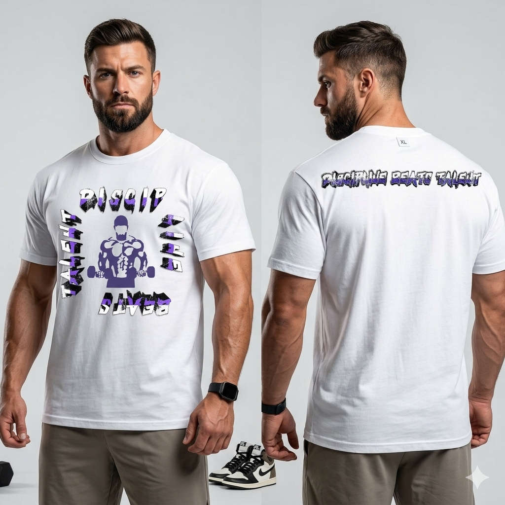 T-Shirt Fitness Oversized “Wake Up & Rise Up” – Estilo Gym & Streetwear