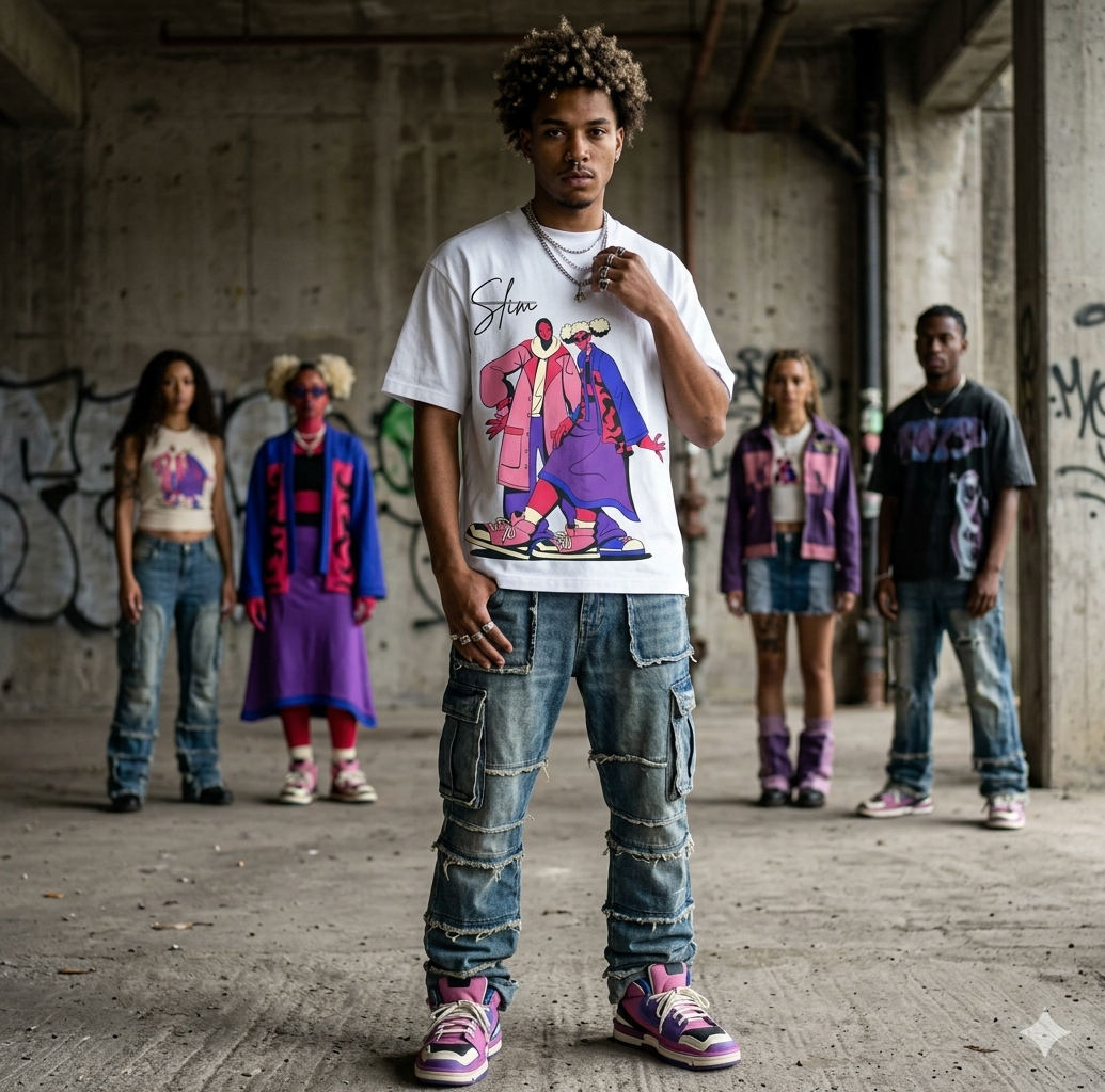 T-Shirt Slim  Streetwer, Edição Limitada