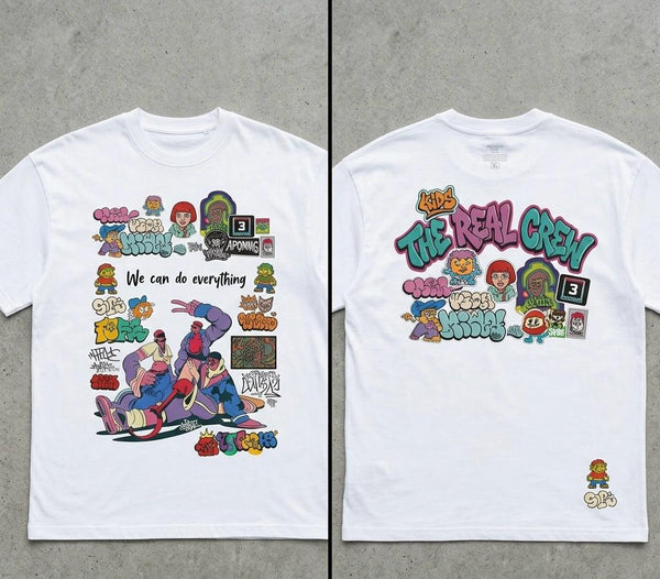 T-Shirt Streetwear Oversized “We Can Do Everything” – Estilo Urbano Premium