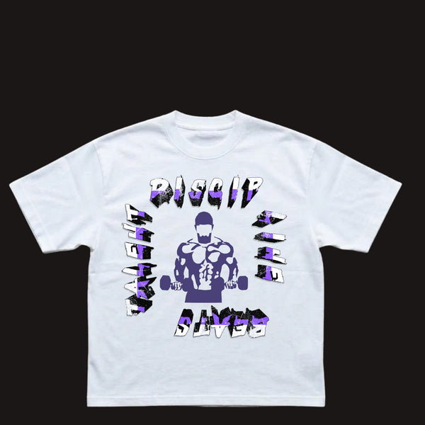 T-Shirt Fitness Oversized “Wake Up & Rise Up” – Estilo Gym & Streetwear
